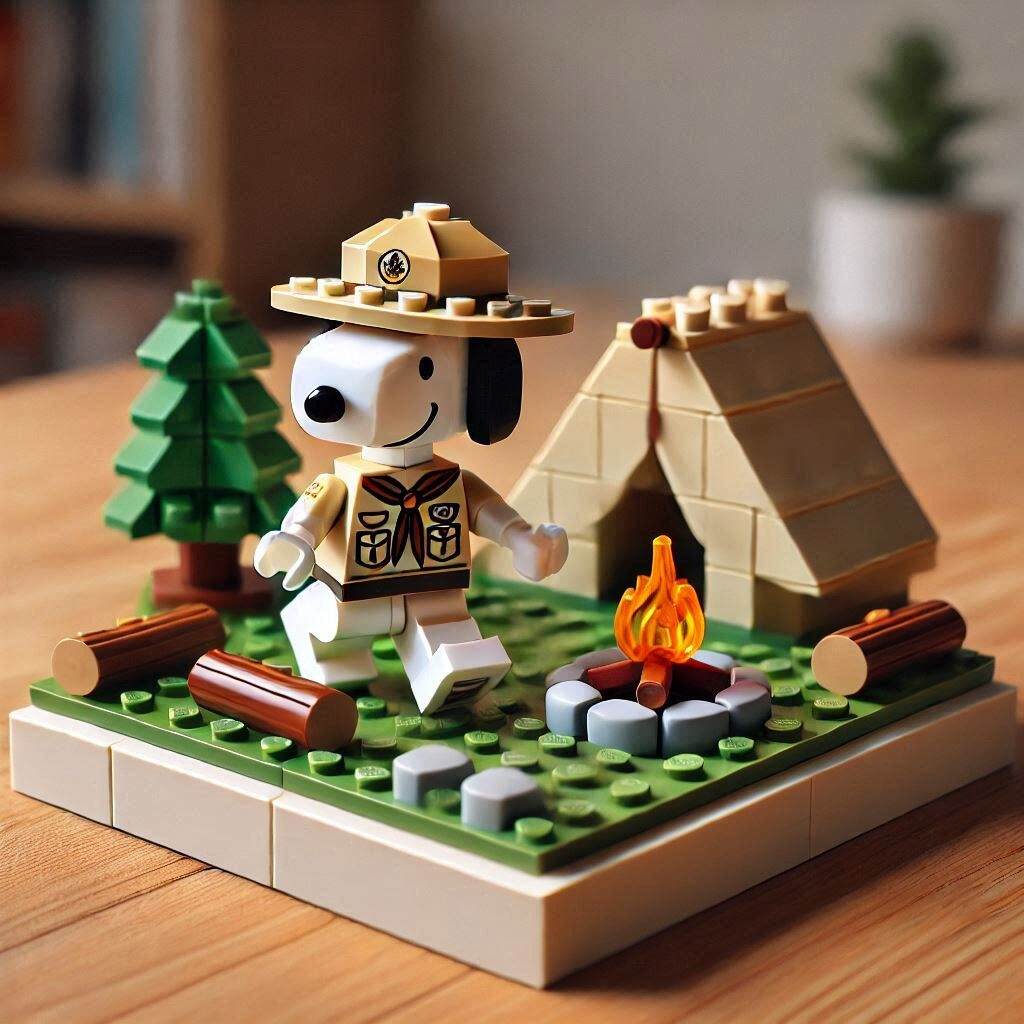 SNPY Scout Building Block Set