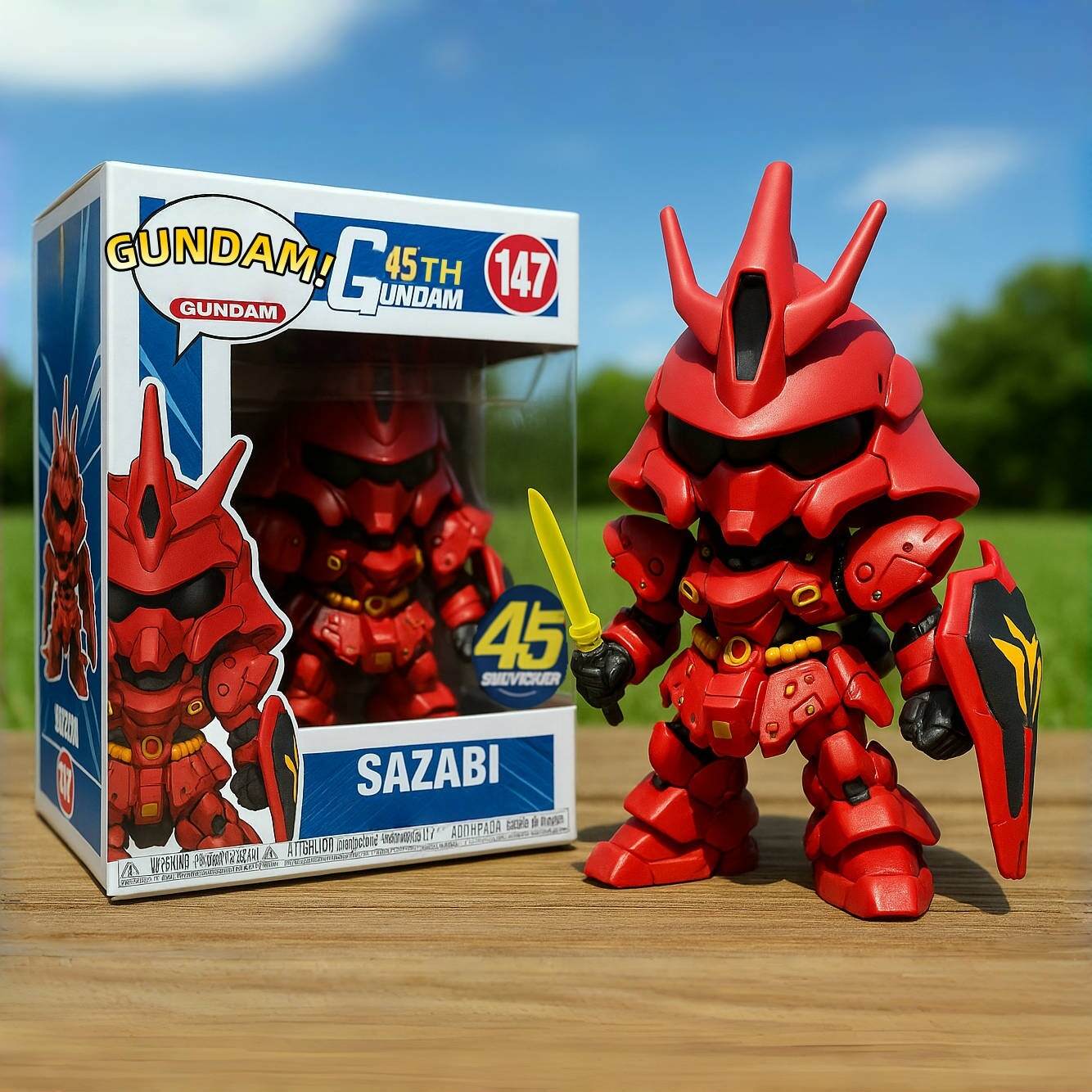 Gundam 45th Anniversary Pop Figure