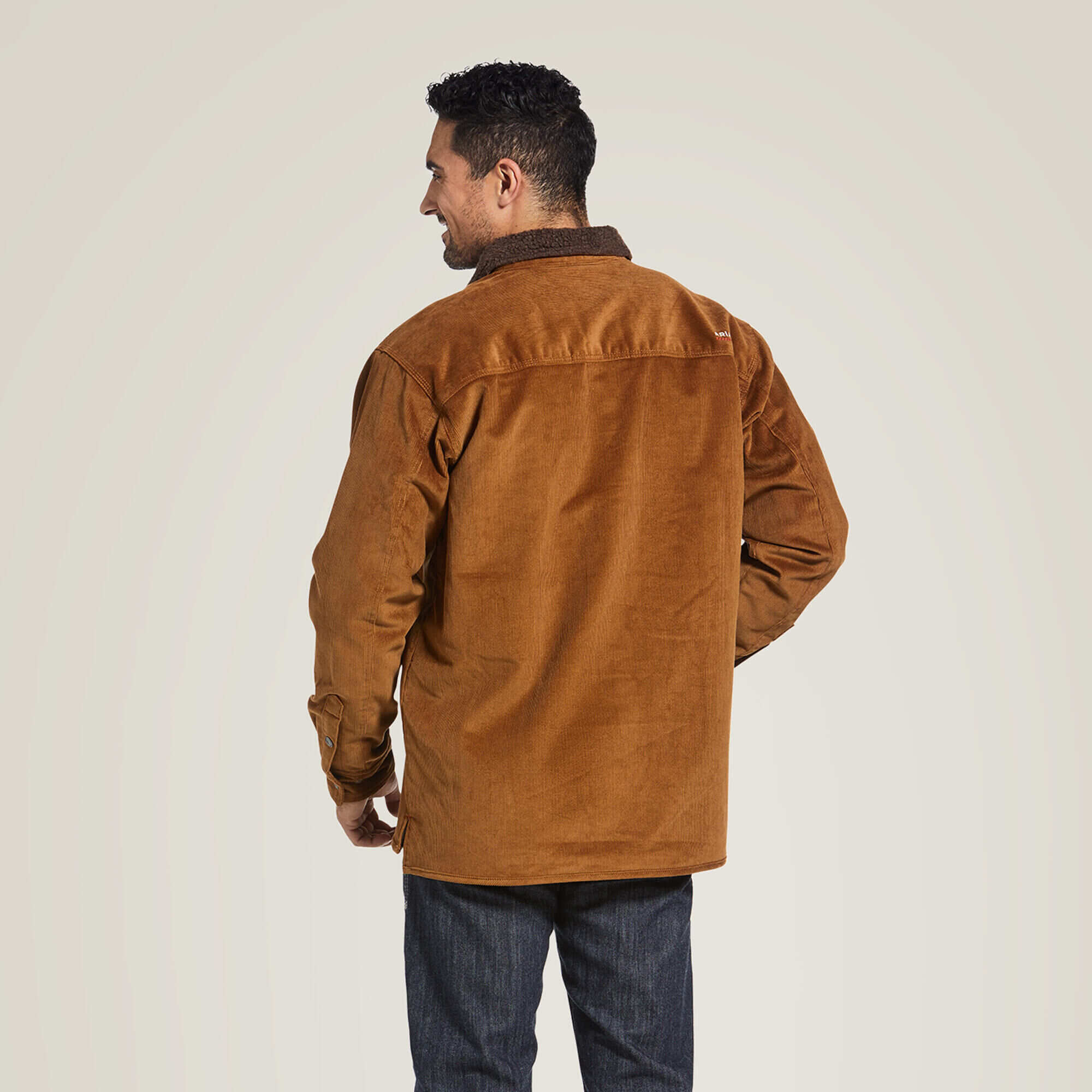FR DuraStretch Sherpa-lined Corduroy Shirt Jacket