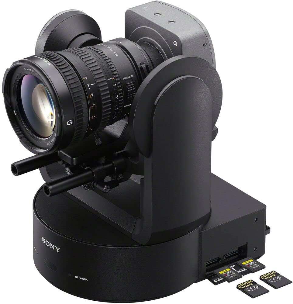 Sony FR7 Cinema Line PTZ Camera Kit with 28-135mm Zoom Lens ILME-FR7K, Sony RM-IP500/1 Professional Remote Controller RM-IP500/1, and More