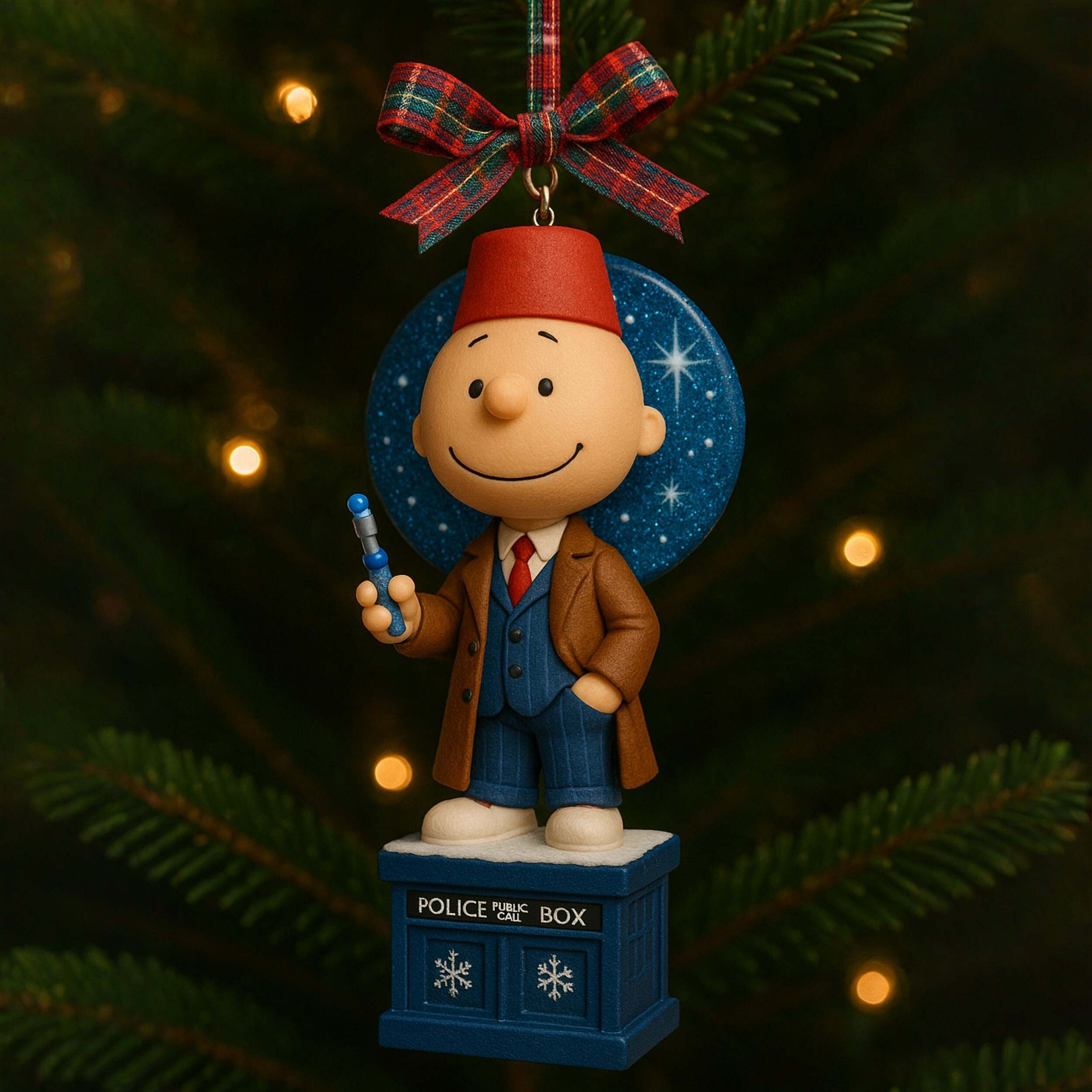 SNP x DW Christmas Ornament