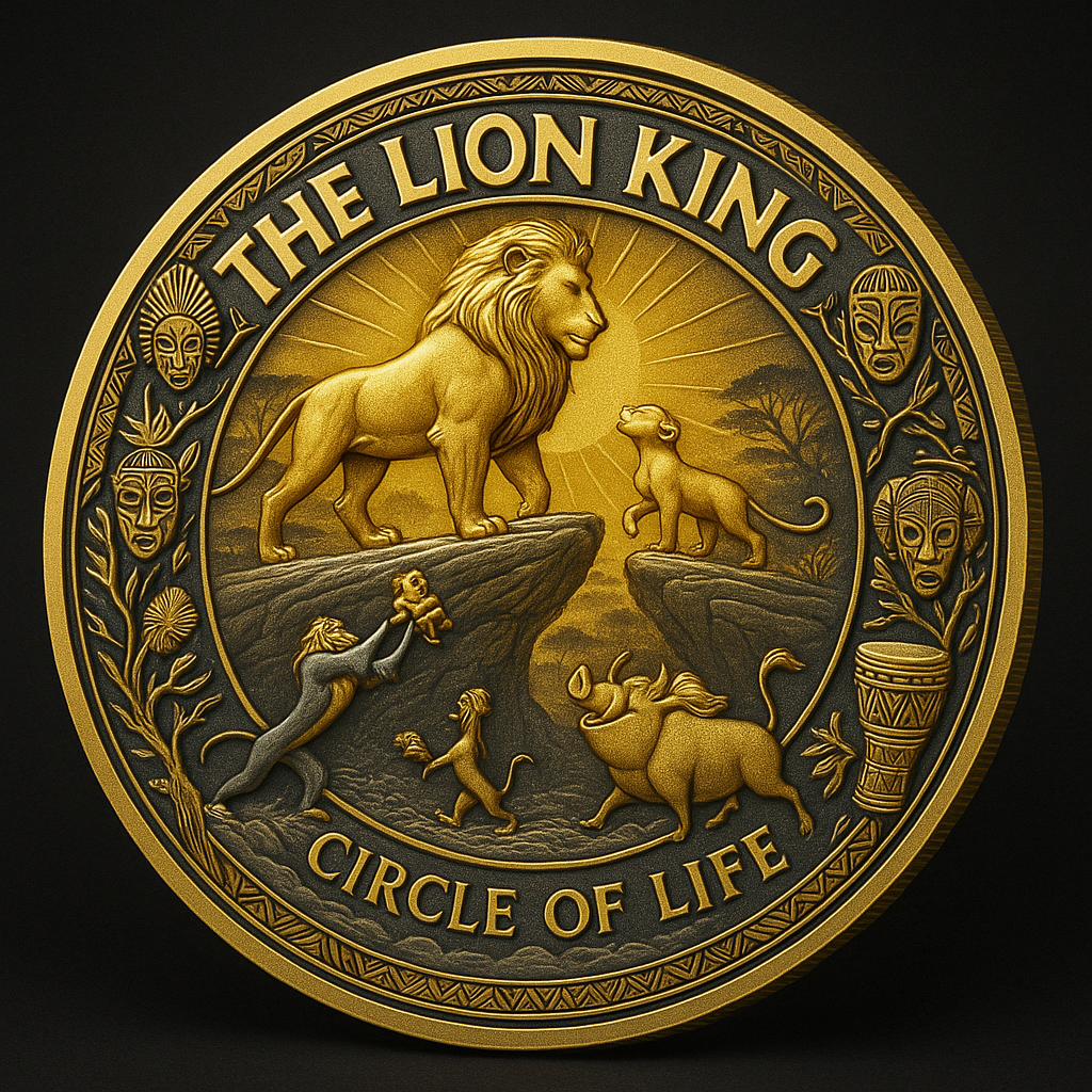 《The Lion King》 – Limited Edition Collector Coins