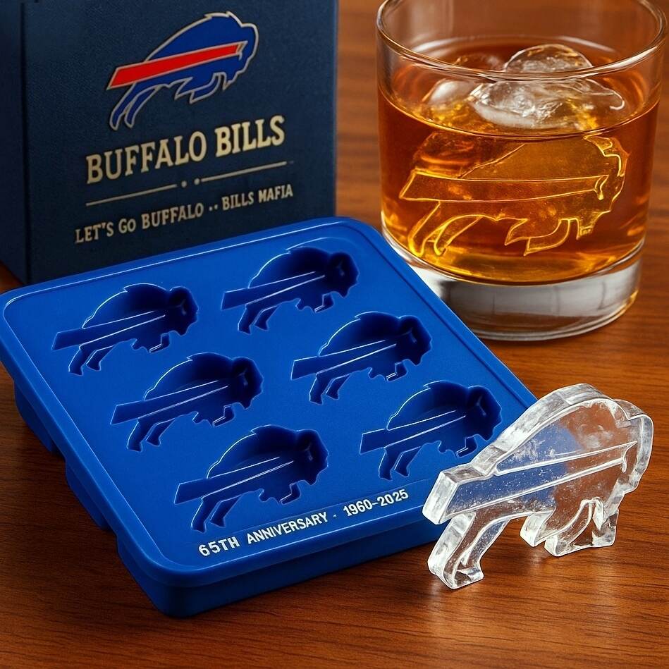 Buffalo Bills 65th Anniversary Ice Mold
