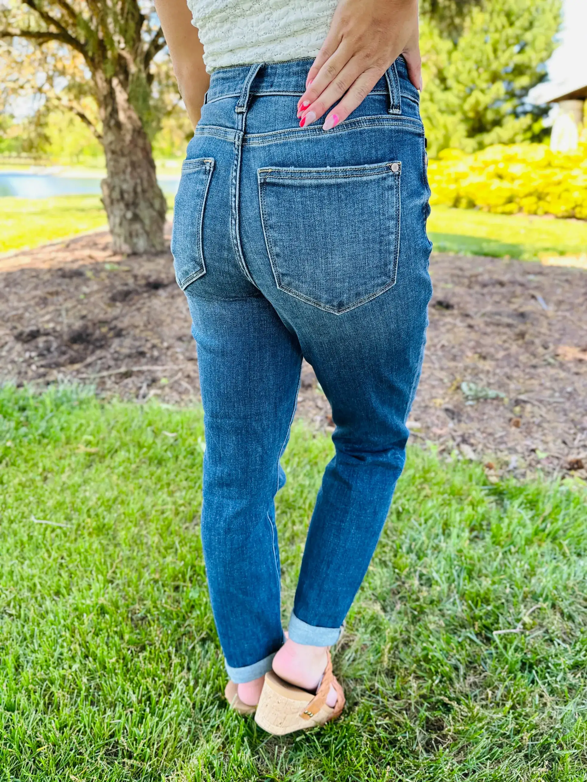 MARKDOWNS! Reg/Curvy The Bleach Boys Nondistressed Boyfriend Jeans--Multiple Washes!