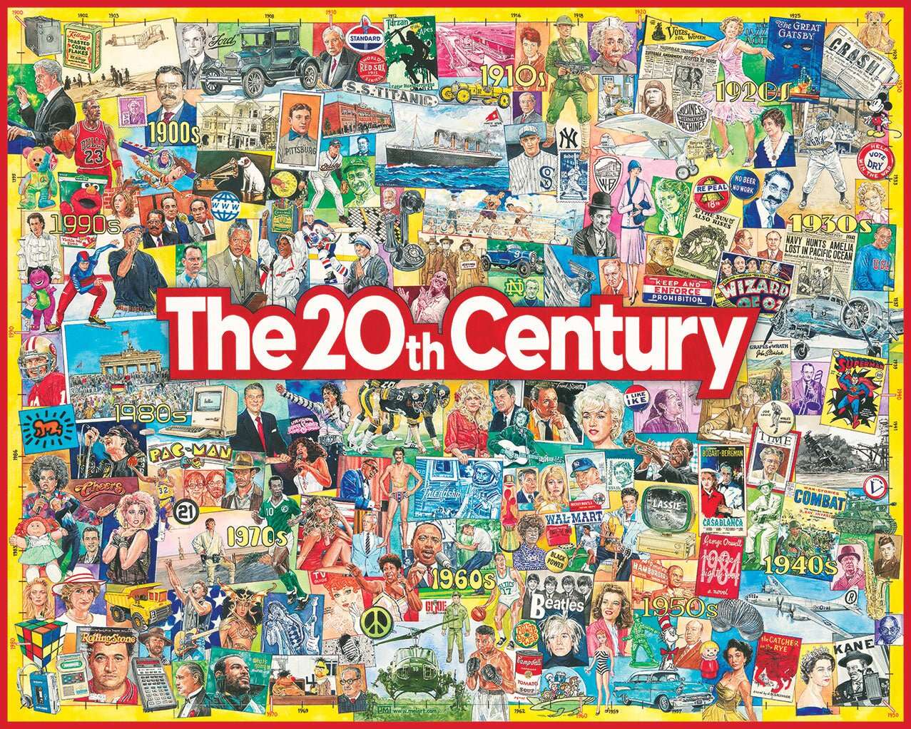 The 20th Century (1614pz) - 1000 Pieces