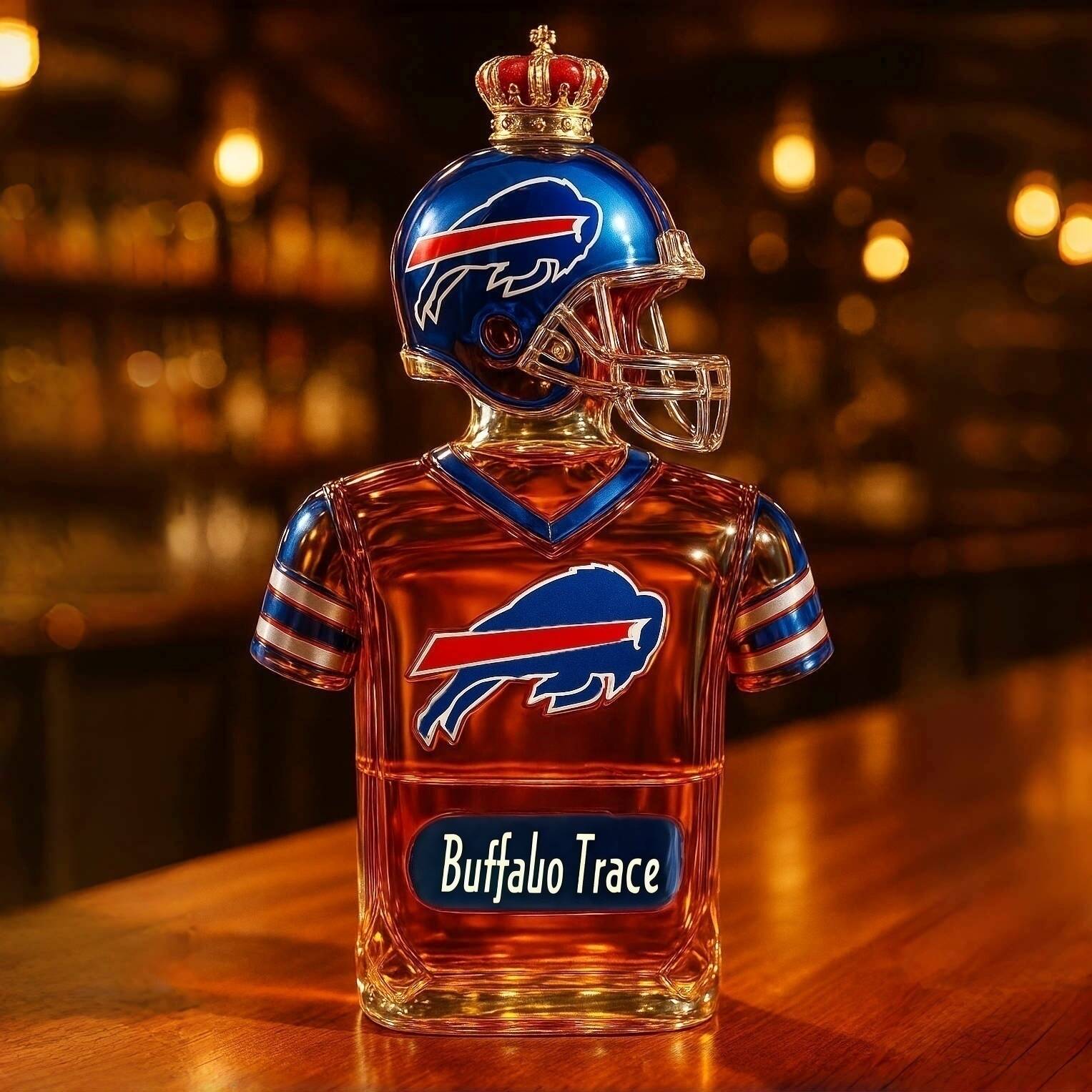 Buffalo Bills Limited Whiskey Bottle