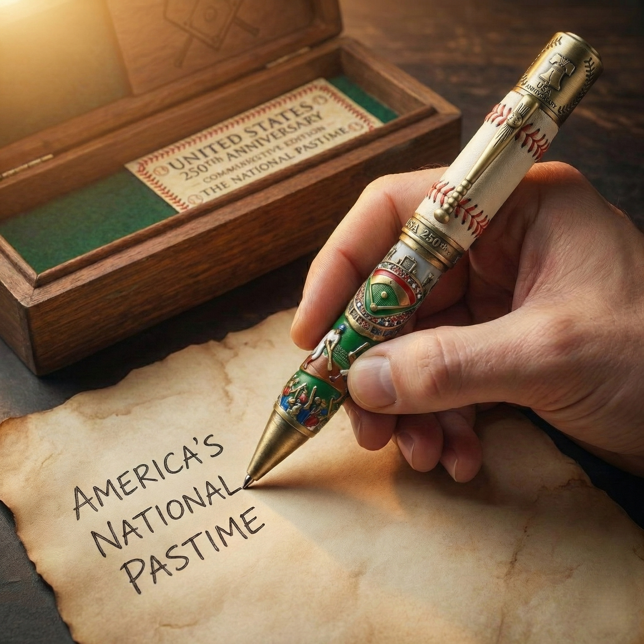 Major League Baseball 250th Anniversary Commemorative Pen