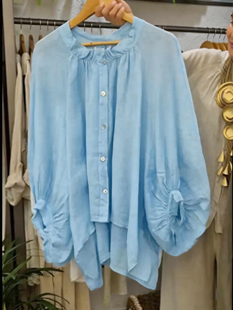 🔥Summer Arrivals🌟Casual Loose Linen And Cotton Shirts