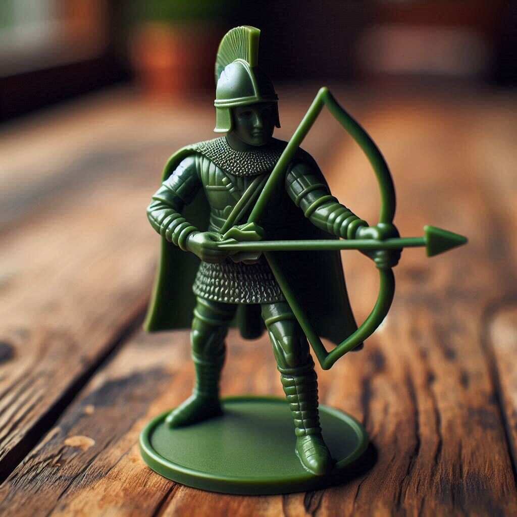 Medieval Green Army Men