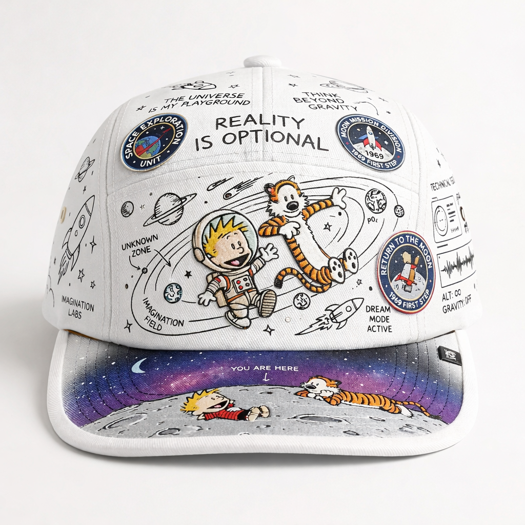 Calvin and Hobbes Space Adventure Cap