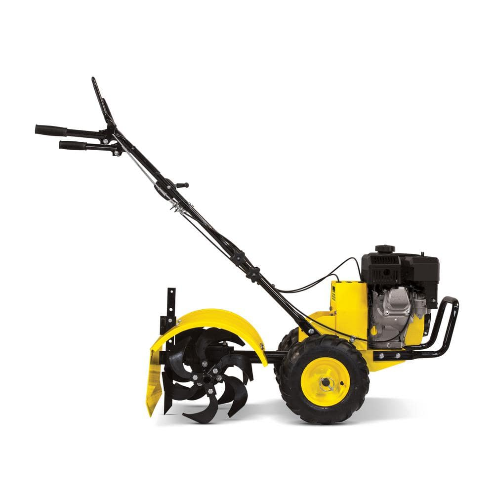 19-inch 212cc four-stroke tiller with self-propelled agricultural tires