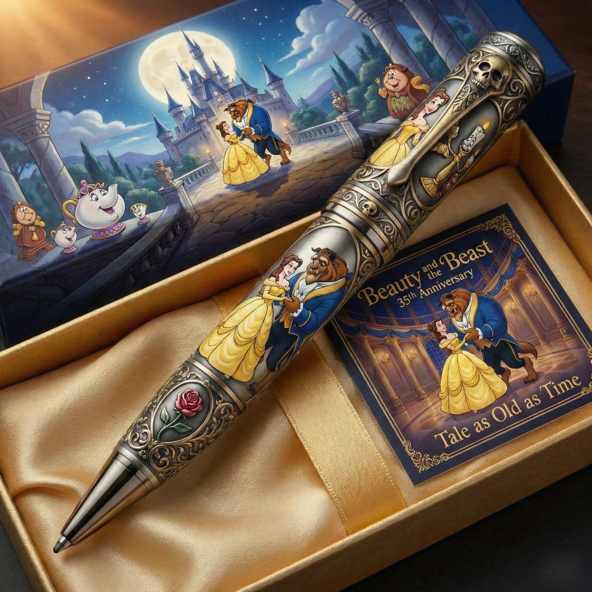 ✒️ Beauty and the Beast – 35th Anniversary Collector’s Pen