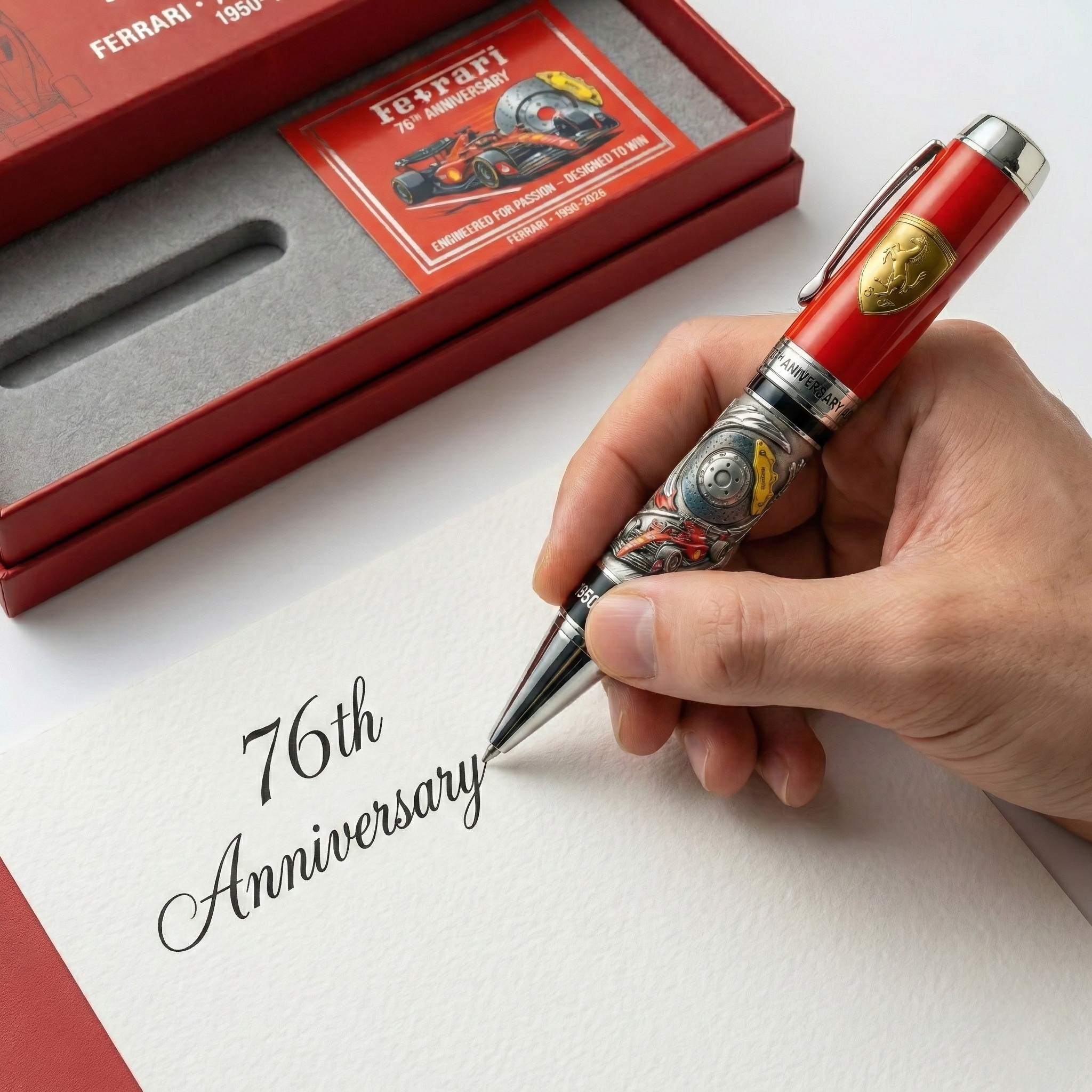 Ferrari 76th Anniversary Commemorative Pen