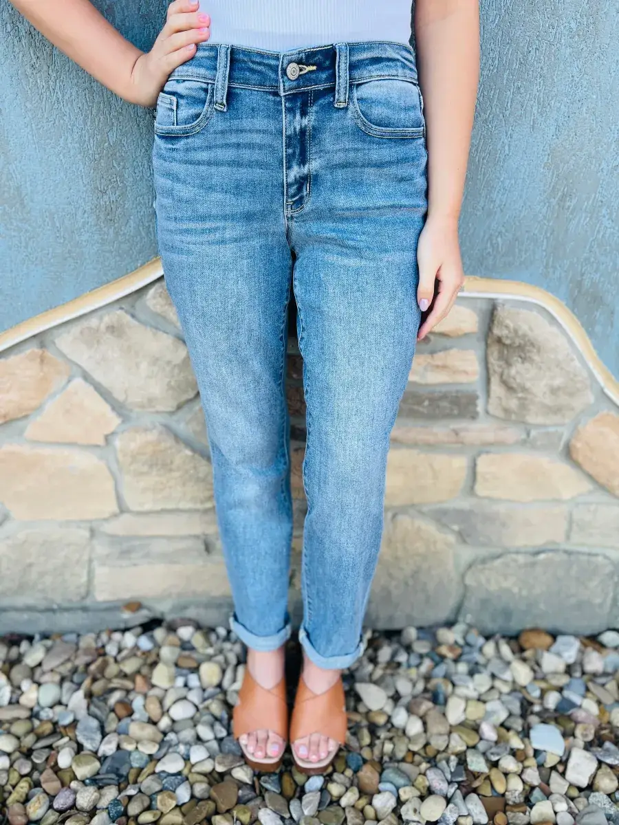 MARKDOWNS! Reg/Curvy The Bleach Boys Nondistressed Boyfriend Jeans--Multiple Washes!