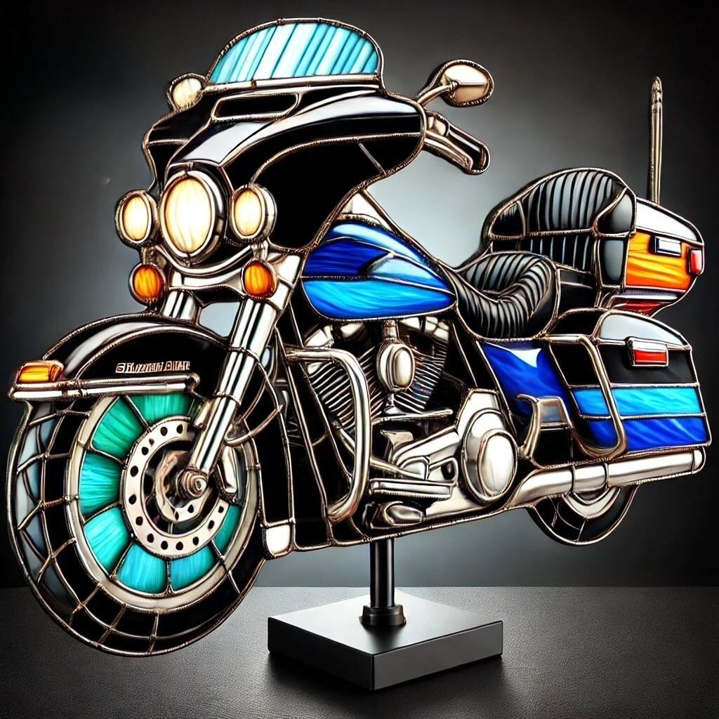 Harley-Davidson Desktop Art Decoration