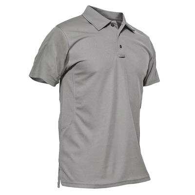 Men's Polo Shirt Quick Dry Performance Short Sleeve