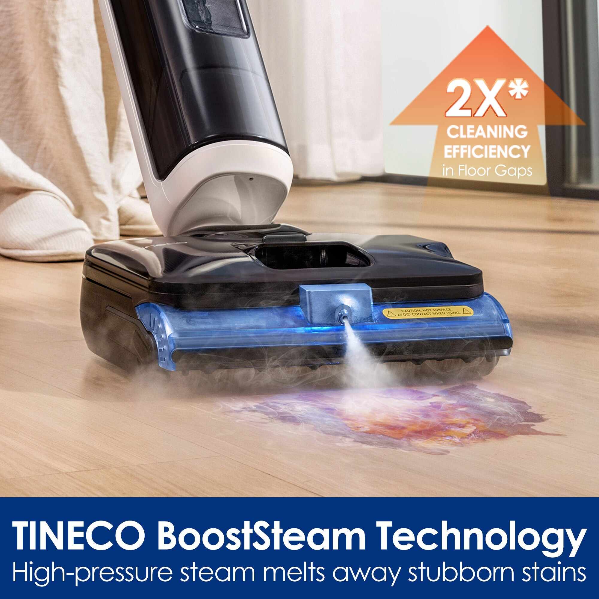 Tineco FLOOR ONE S6 Stretch Steam Wet Dry Vacuum