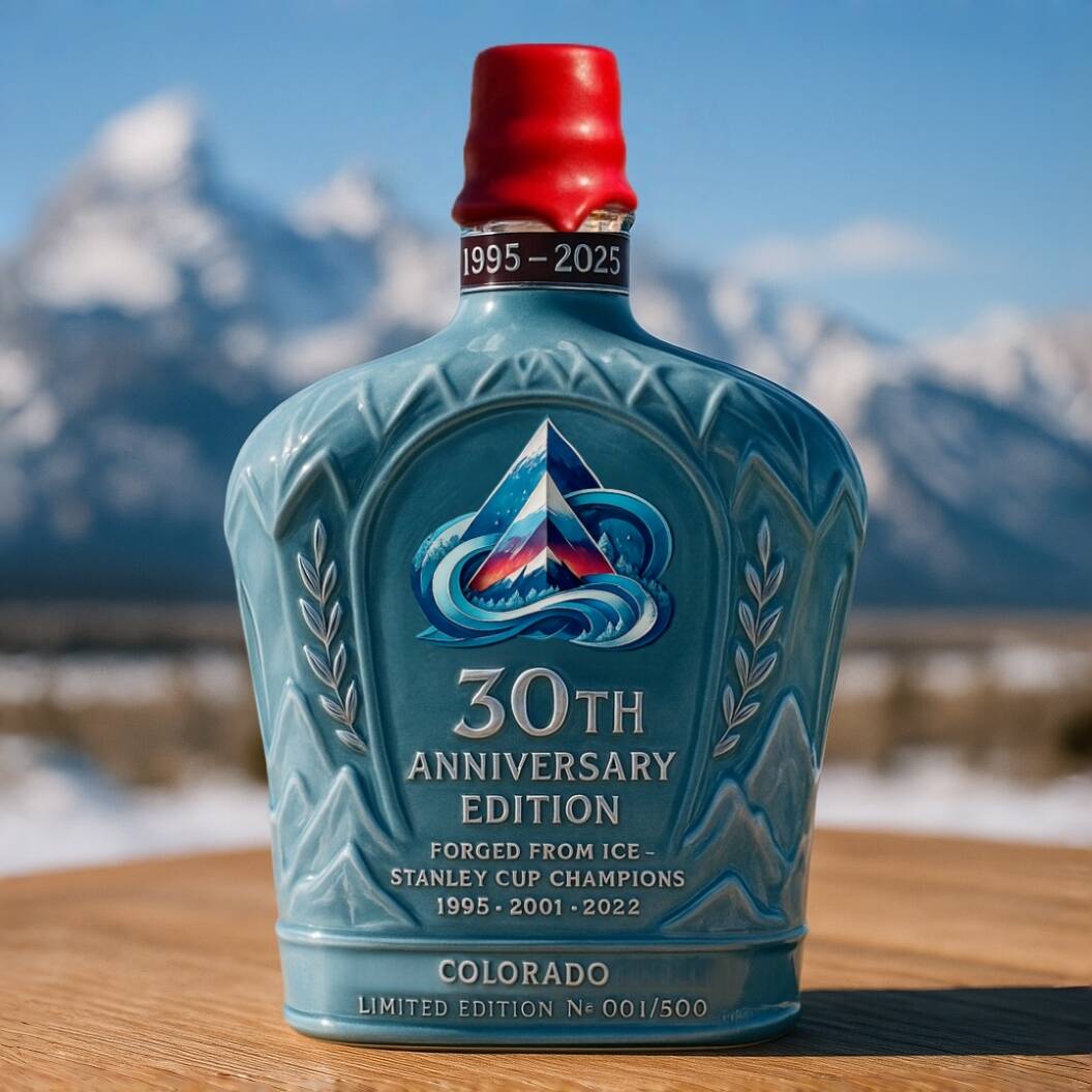 CA 30th Anniversary Whiskey Bottle