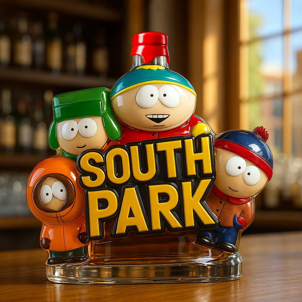 South Park Whiskey Bottle
