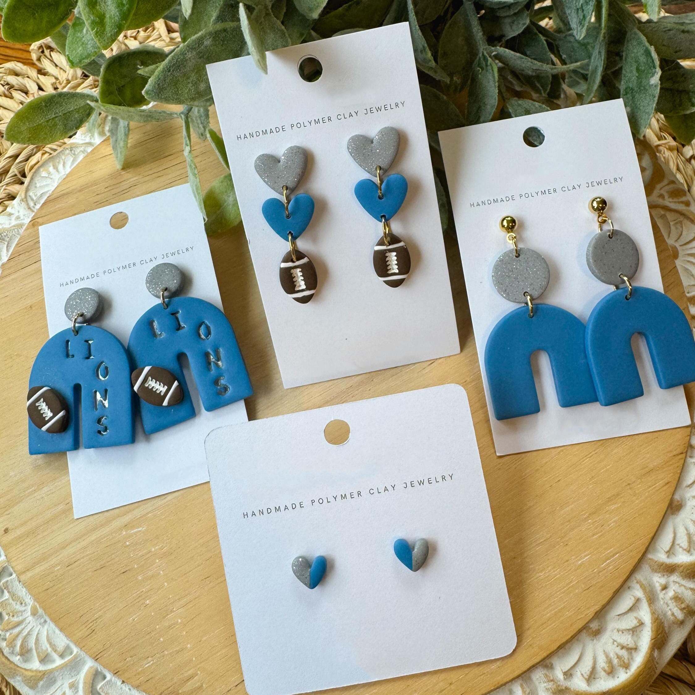 💙Detroit Lions Earrings