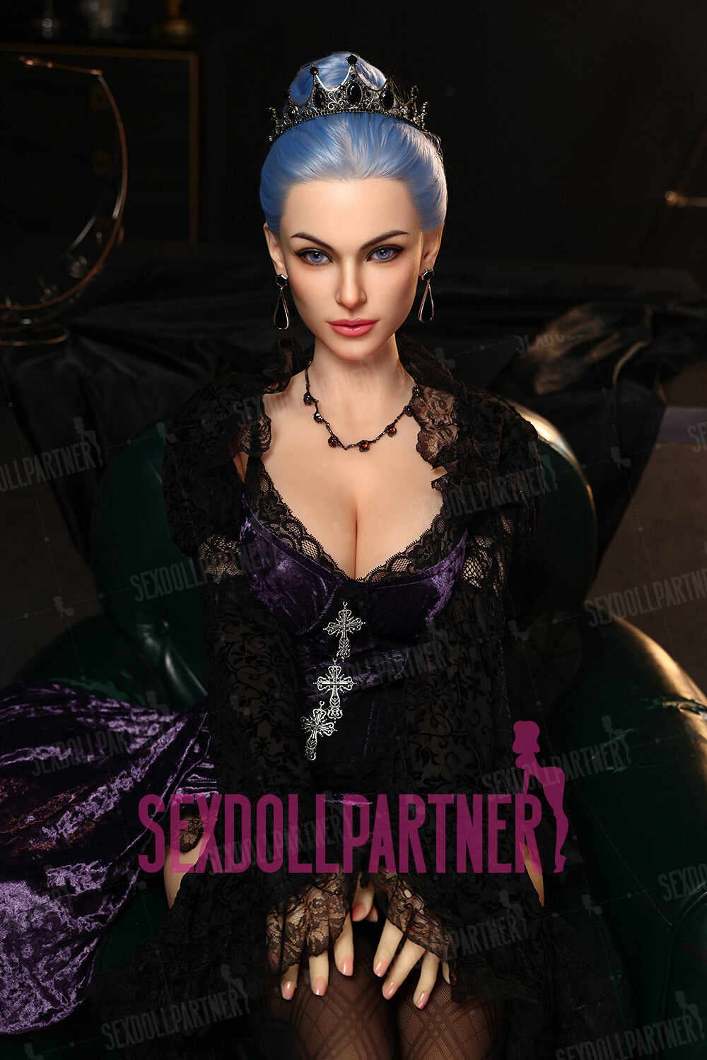 EU Stock - YAMIEE Jovie 5ft34/ 163cm Unique Design SNK34 ROS Soft Silicone Head + TPE Body Realistic Hot Sex Doll For Blowjob Free 2nd Head