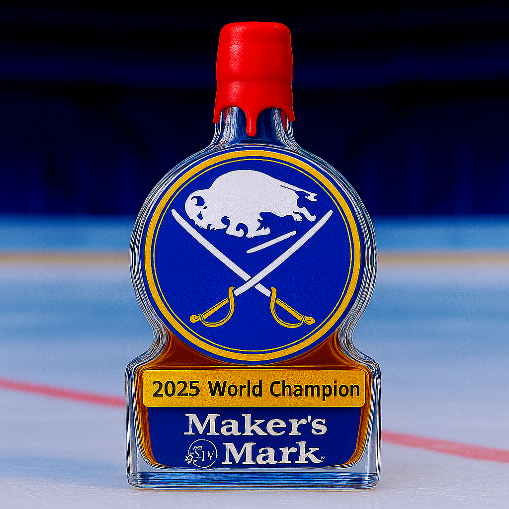 Glory on Ice Whisky Bottle – 2025 World Champion Edition