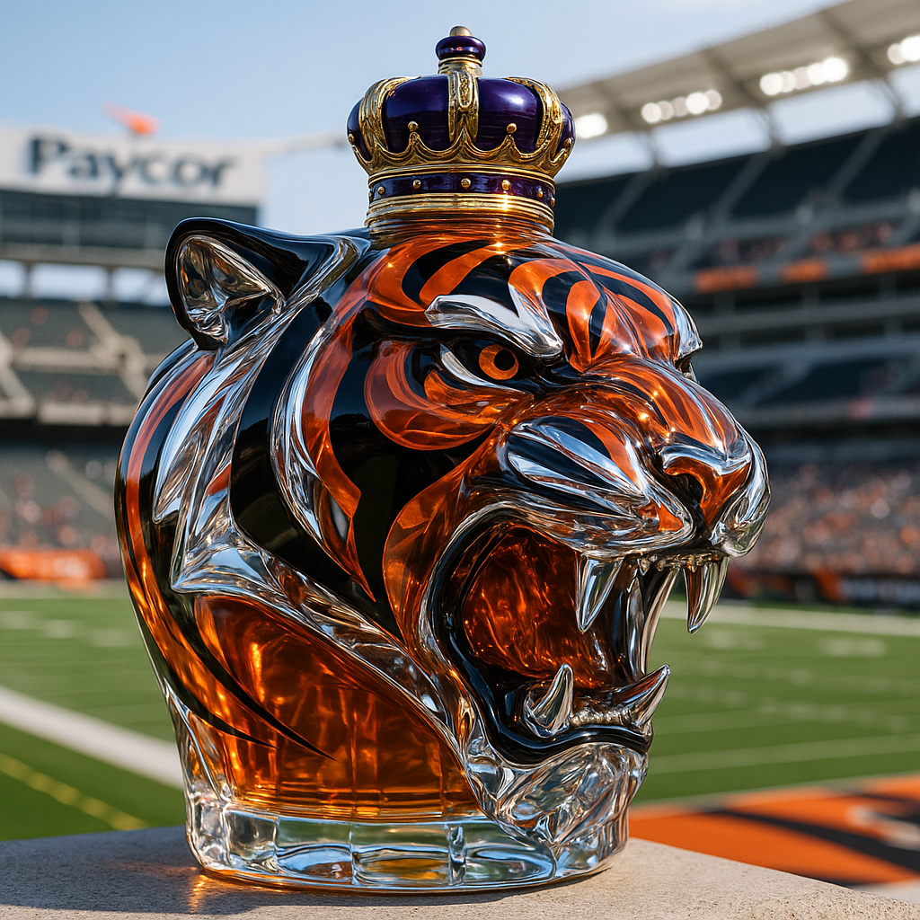 Cincinnati Bengals Limited Edition Whisky Bottle