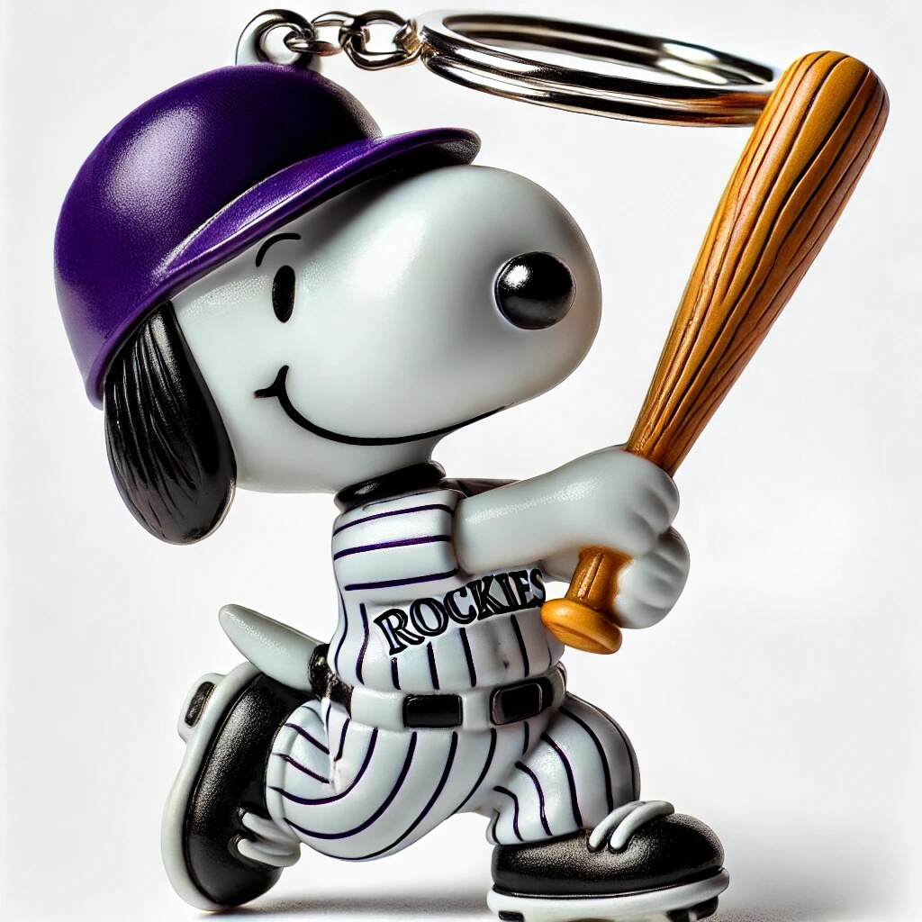 SNPY Baseball Keychain