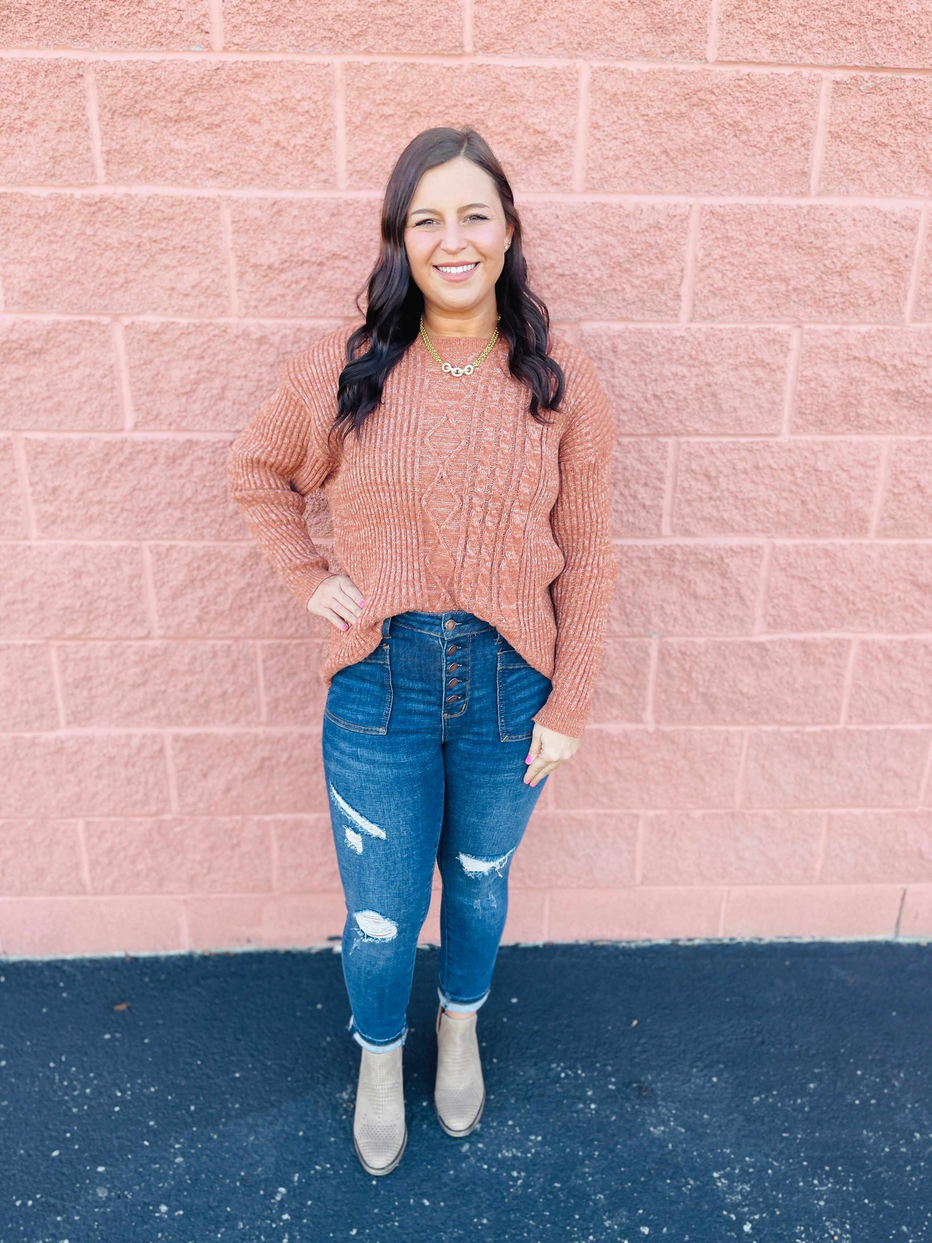 RESTOCK! Plus/Reg My Goodies Button Fly Patch Pocket Skinny Jean