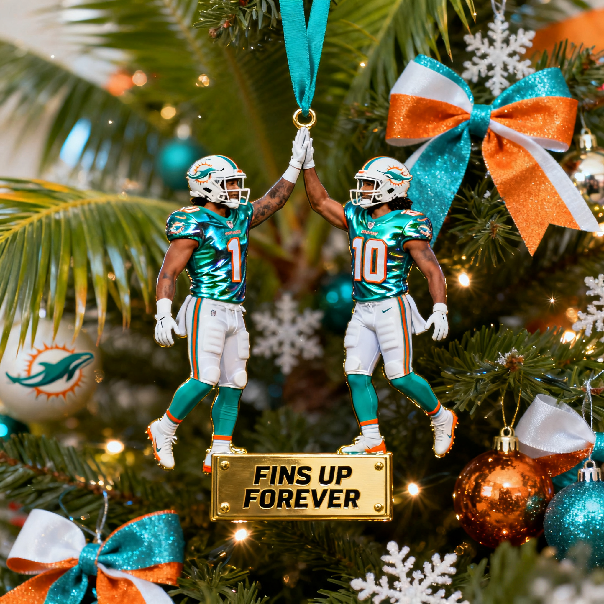 NFL Team Spirit Christmas Ornament Collection