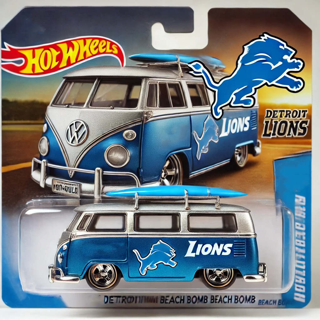 Hot Wheels NFL '69 Beach Bomb