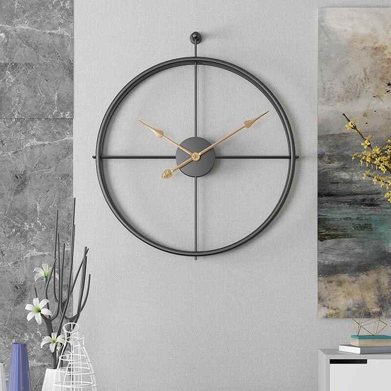 Vintage Black Wall Clock