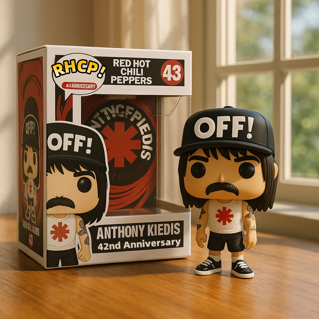 Red Hot Chili Peppers 42nd Anniversary POP Figure!
