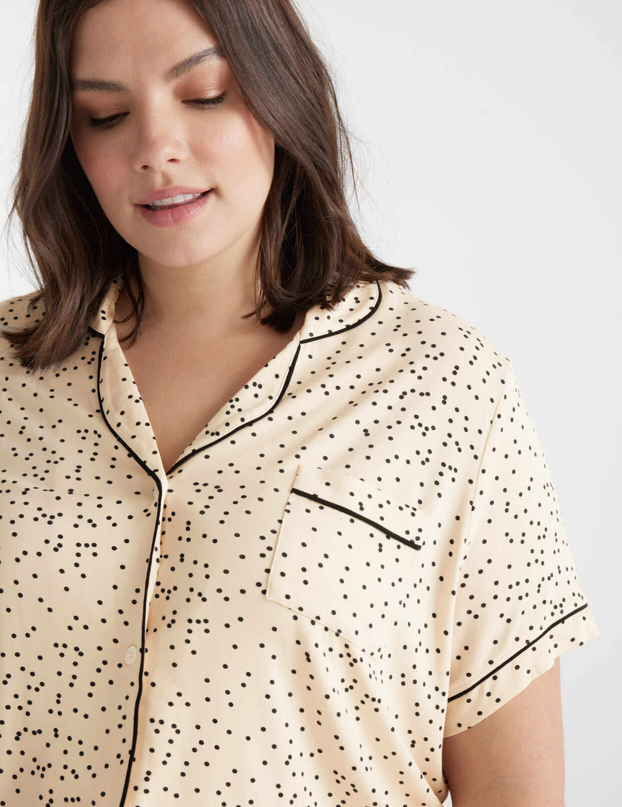 Short Sleeve Modal Sleep Top