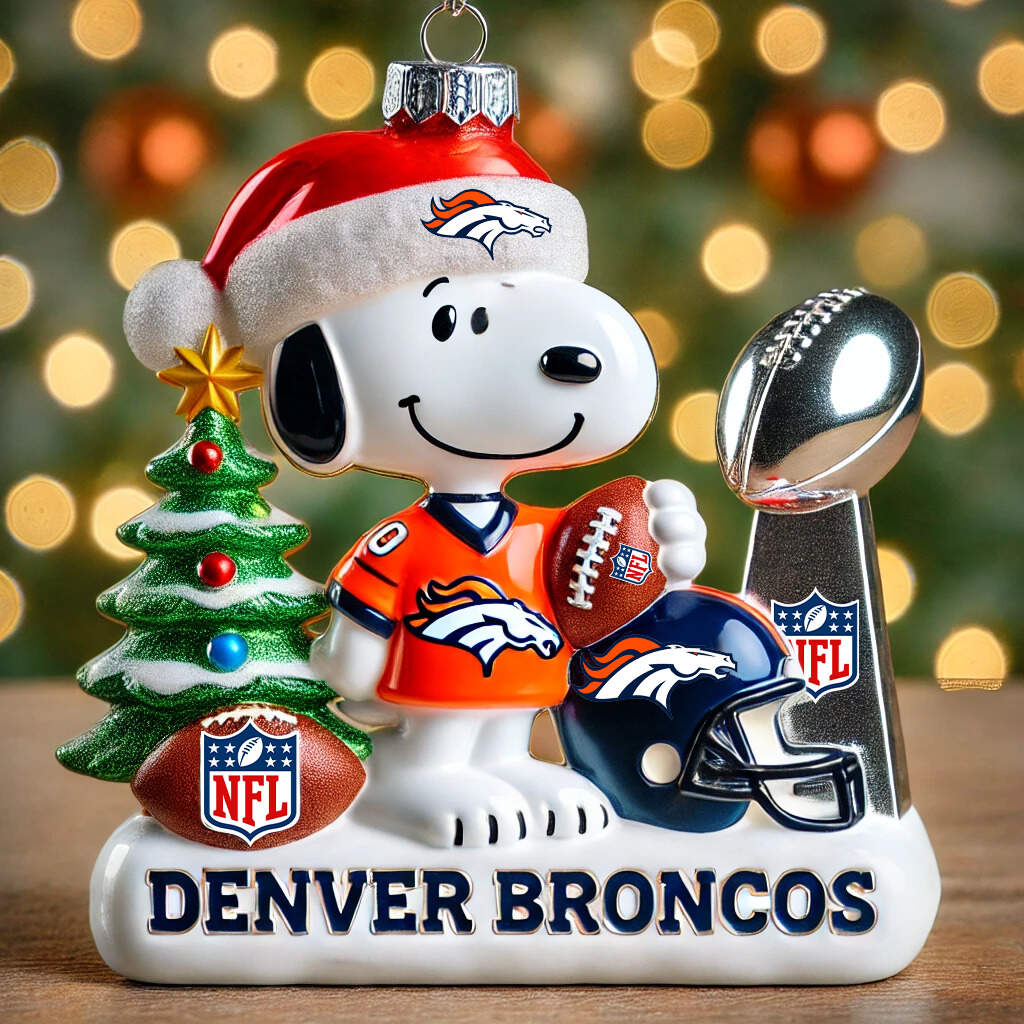 Football Team Christmas Ornaments