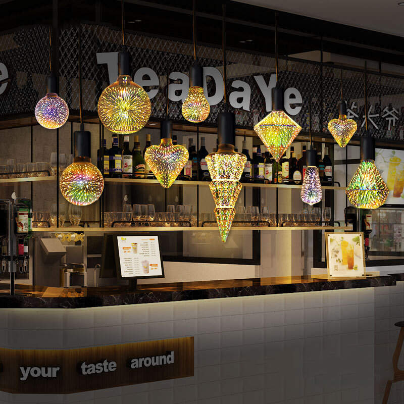 3D Fireworks LED Bulbs