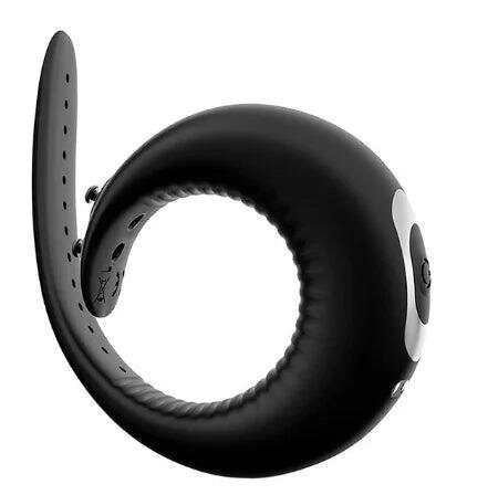 Silicone Penis Ring Vibrator – 10 Modes for Clitoral & Testicle Stimulation