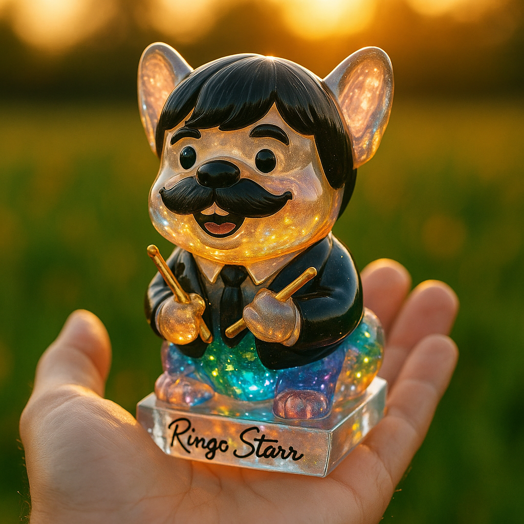 🌈🎶 The Fab Four, Reimagined in Crystal Glow