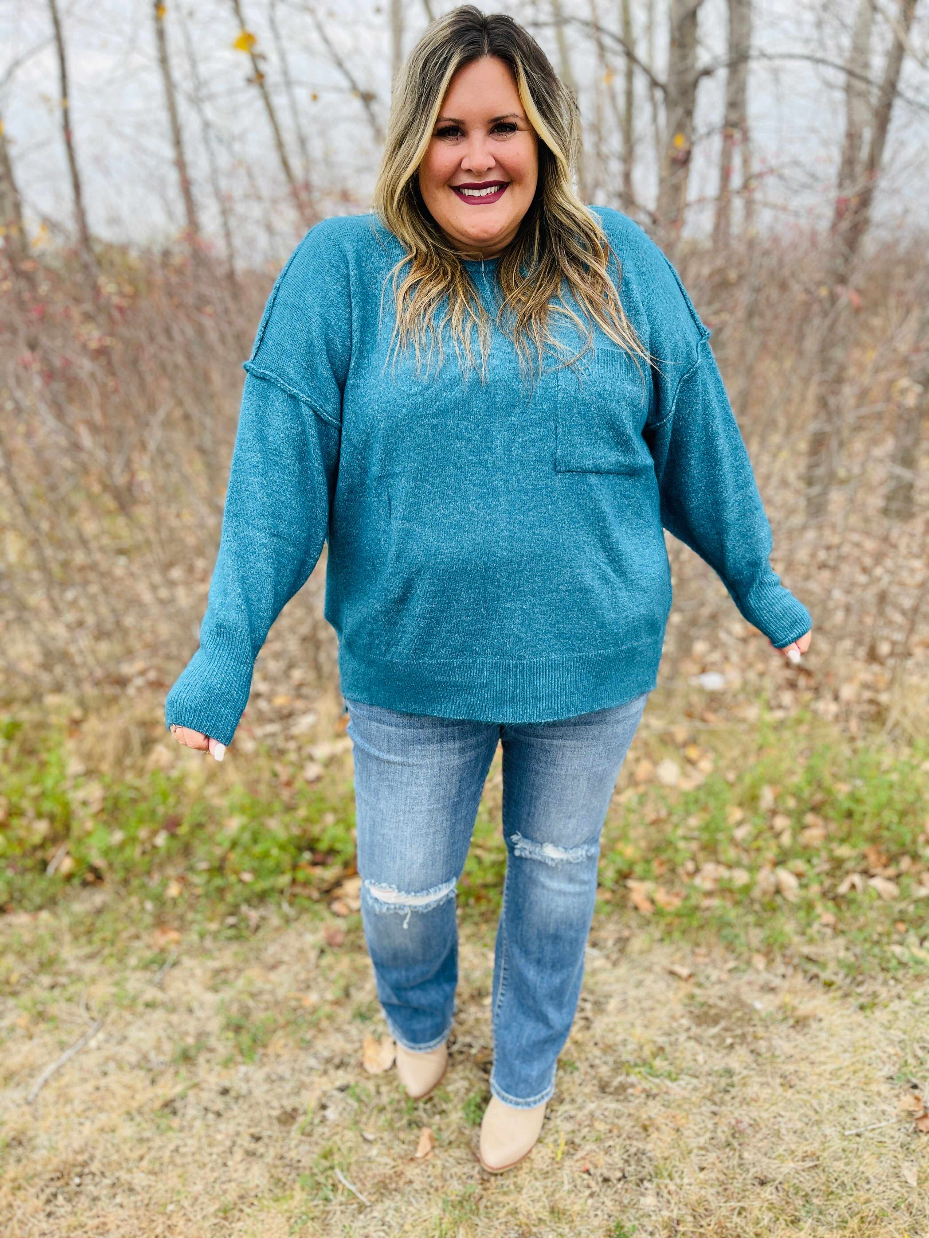 PLUS/REG Feelin' Slim Bootcut Jeans