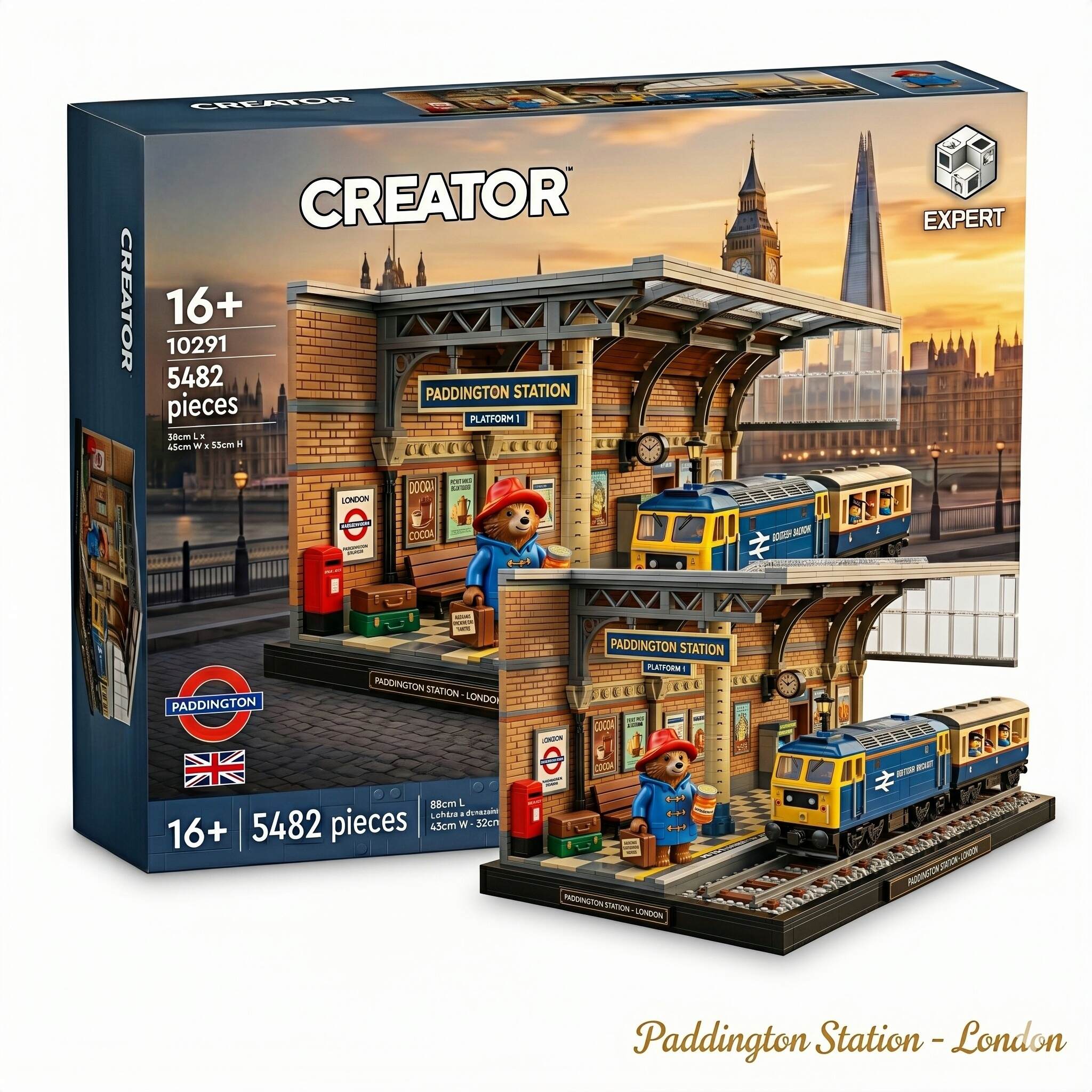 🐻 Paddington Station “Journey of Warmth” Collector Building Set