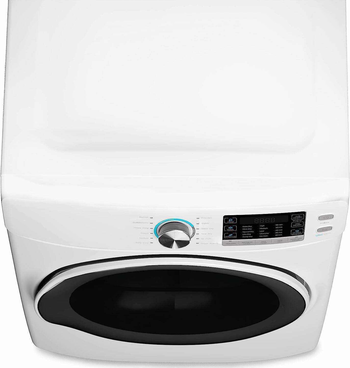 Front Load Machine, 2.7 Cu. Ft, Space Saving Unit with 20-Minute Quick, 12 Washing Cycles, Quiet Inverter Motor [120V], Medium (24
