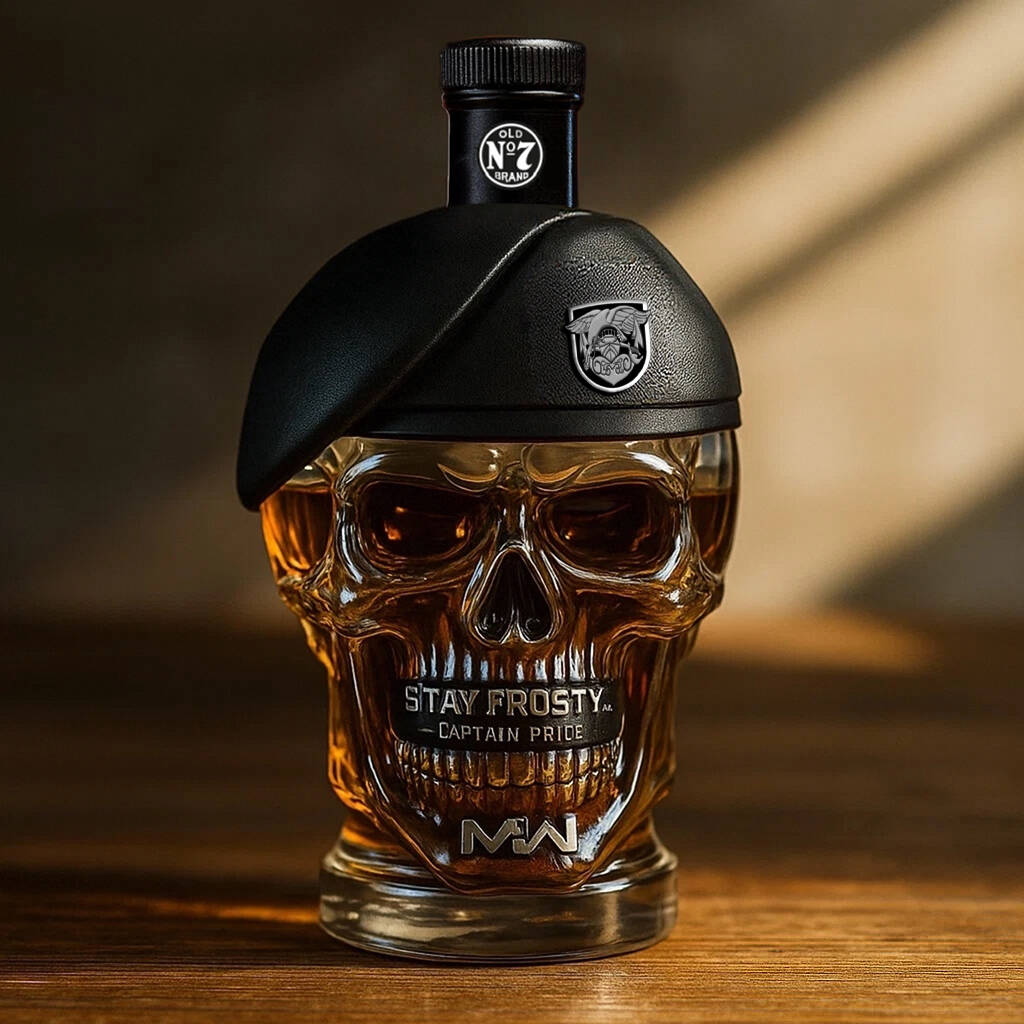 Call of Duty Ghost Whisky Bottle