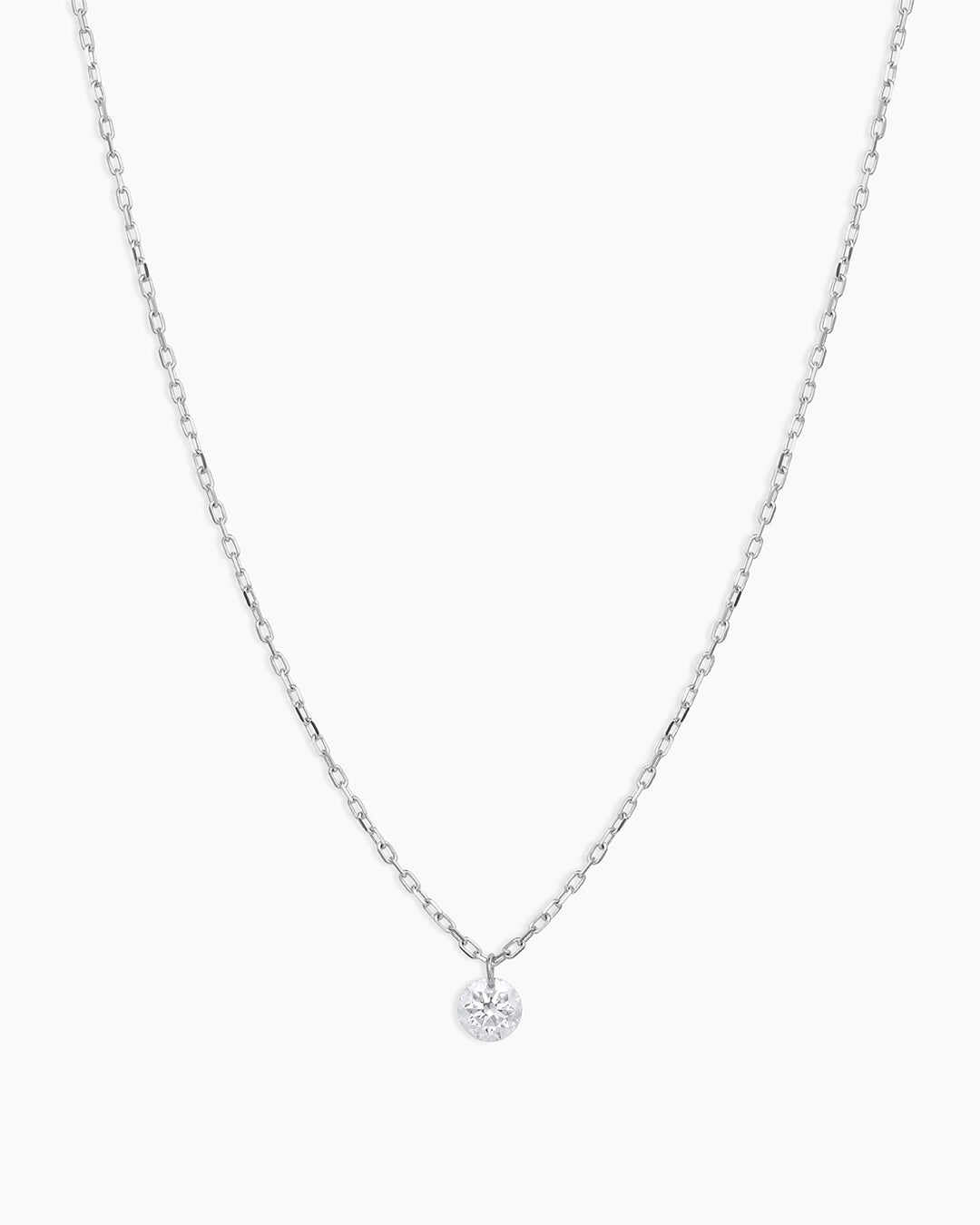 Floating Diamond Necklace