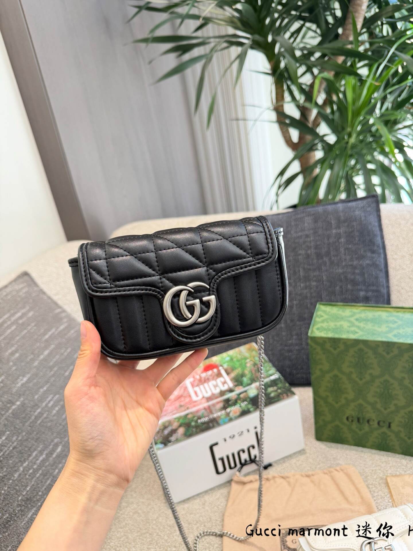 Gucci GG Marmont Mini bag​🖤Gucci GG Marmont