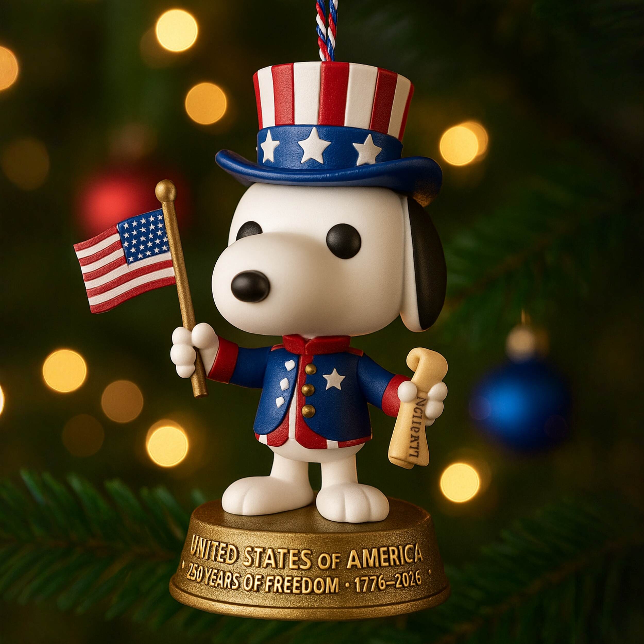 SNPY U.S. Marine Corps 250th Anniversary Ornament