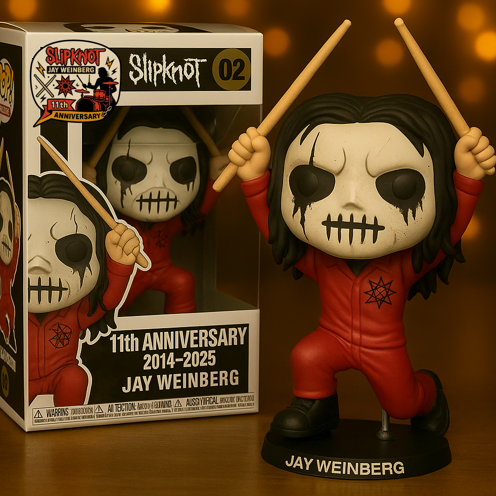Slipknot · Jay Weinberg 11th Anniversary POP Figure!
