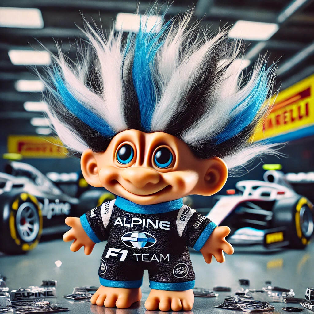 F1 Troll Doll