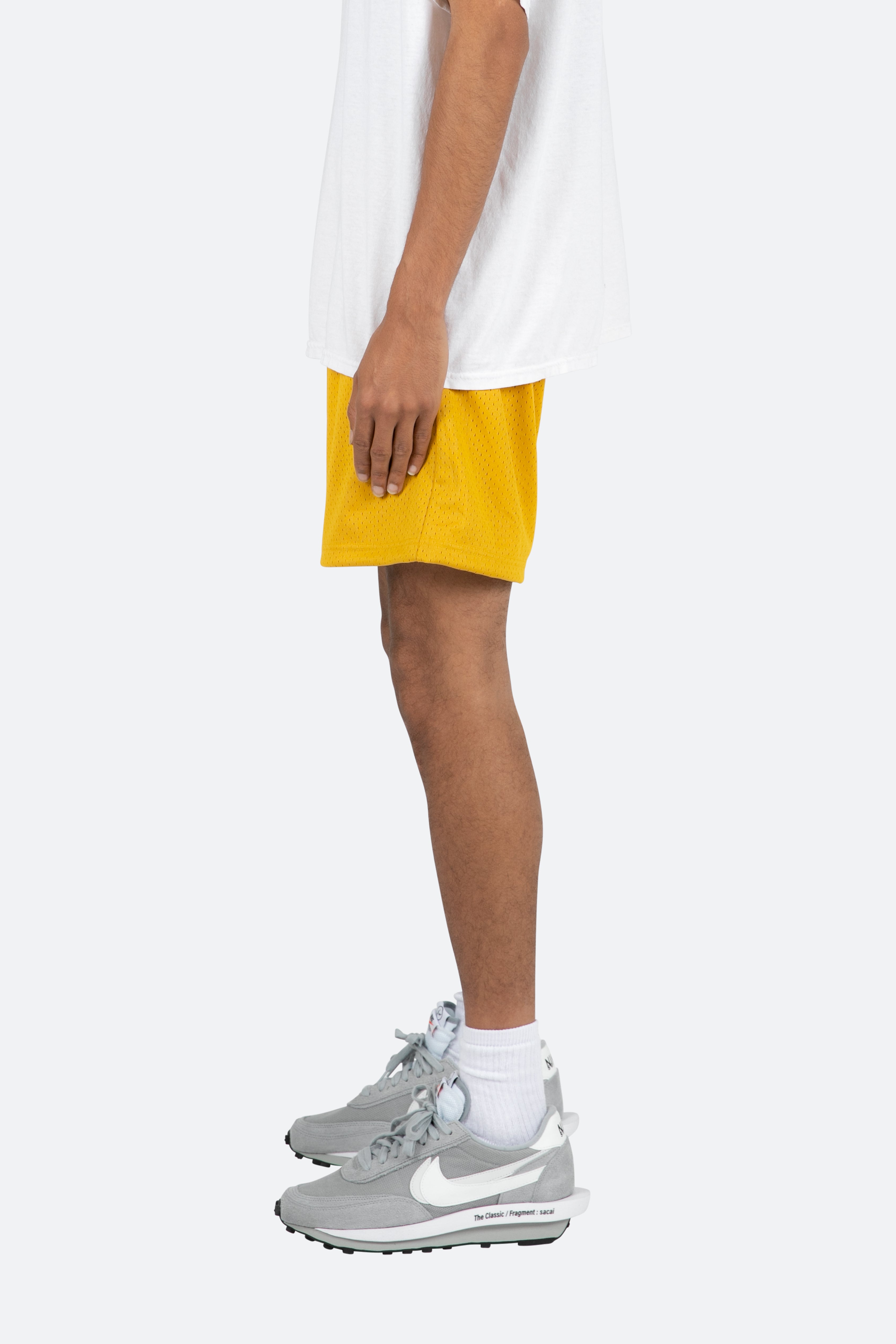 Classic Mesh Shorts - Yellow