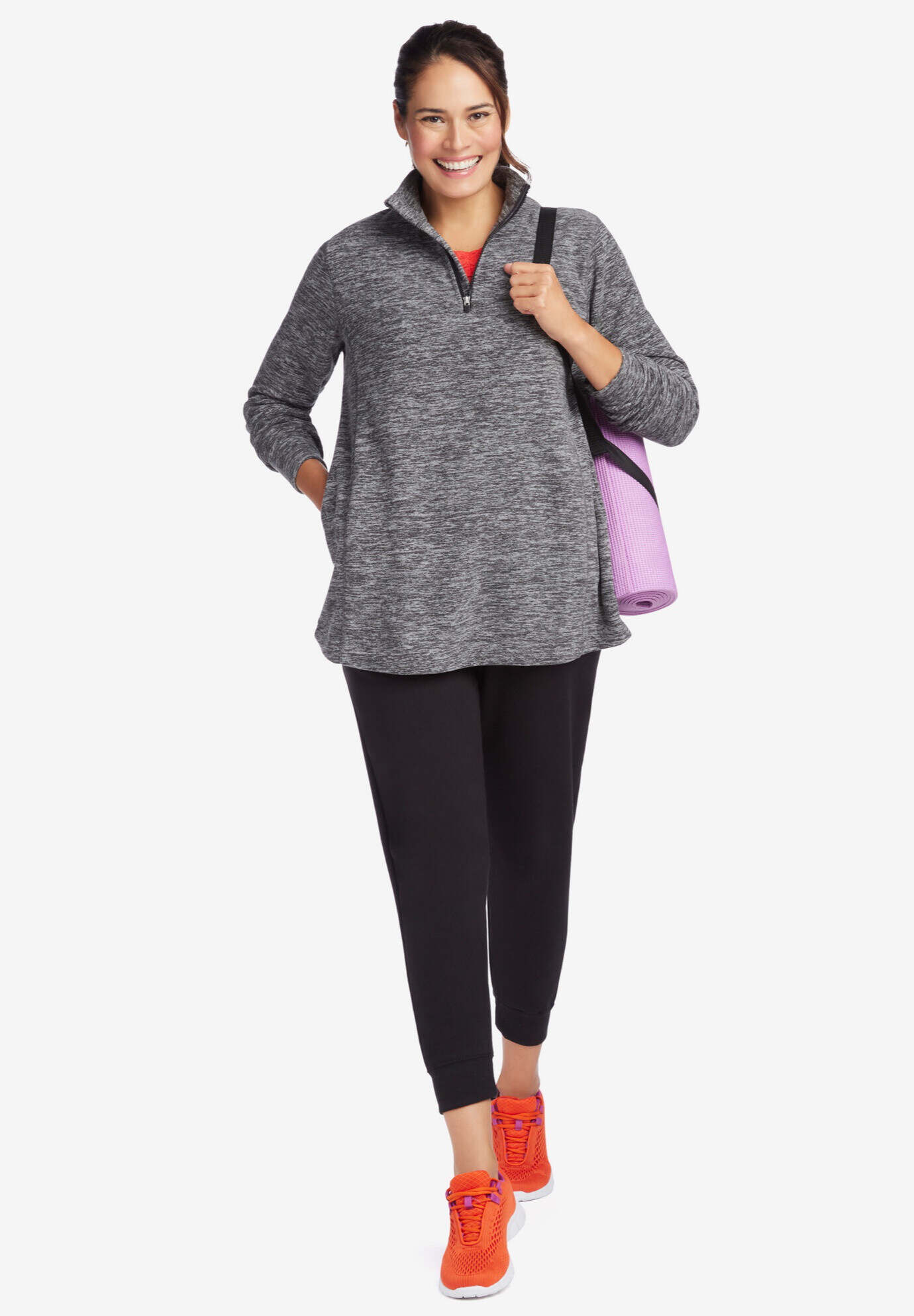 Microfleece Quarter-Zip Pullover