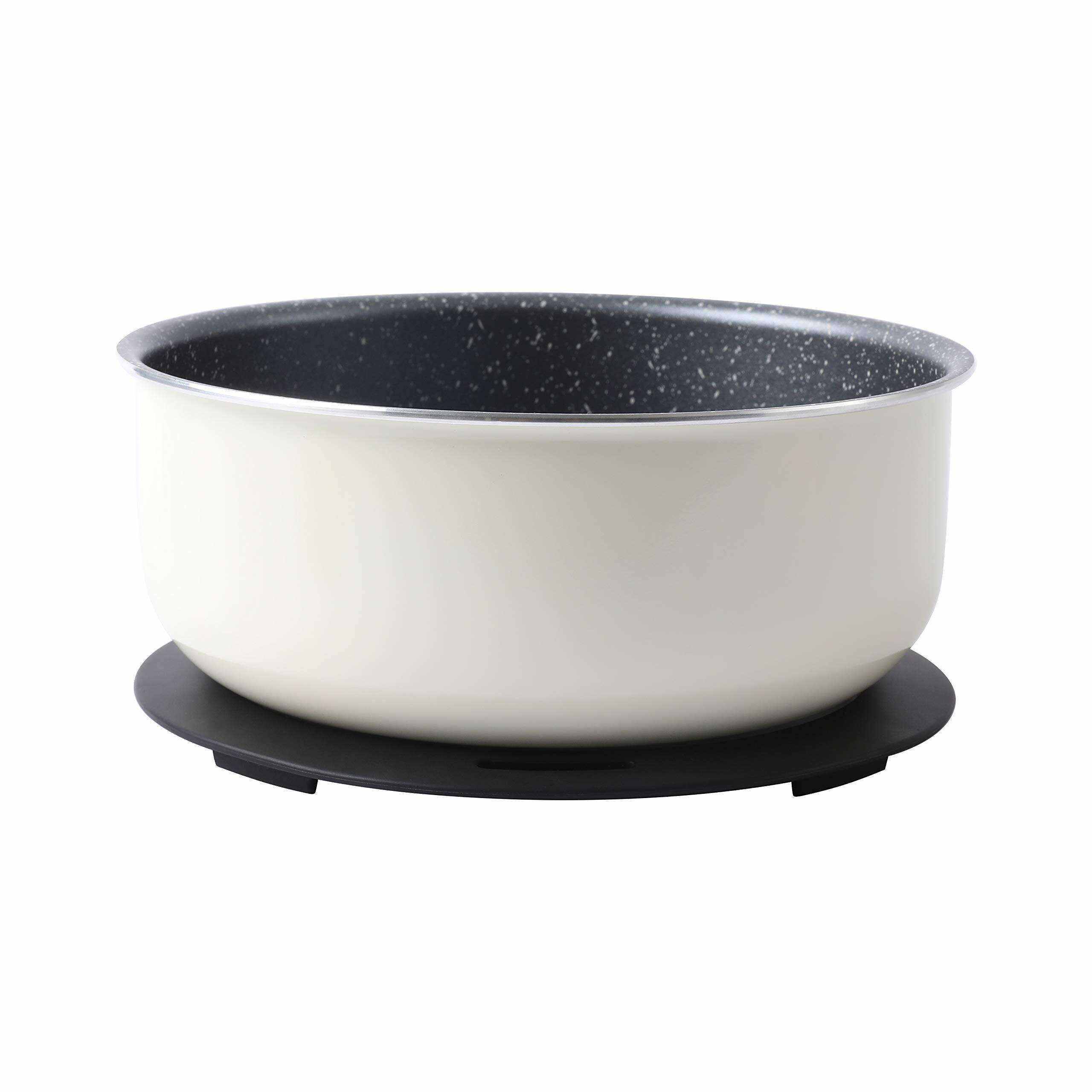 6 Pieces Kitchen Nonstick Cookware Sets with Removable Handle